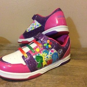 Disney Inside Out Sneakers Kid Size 3 BNWOT